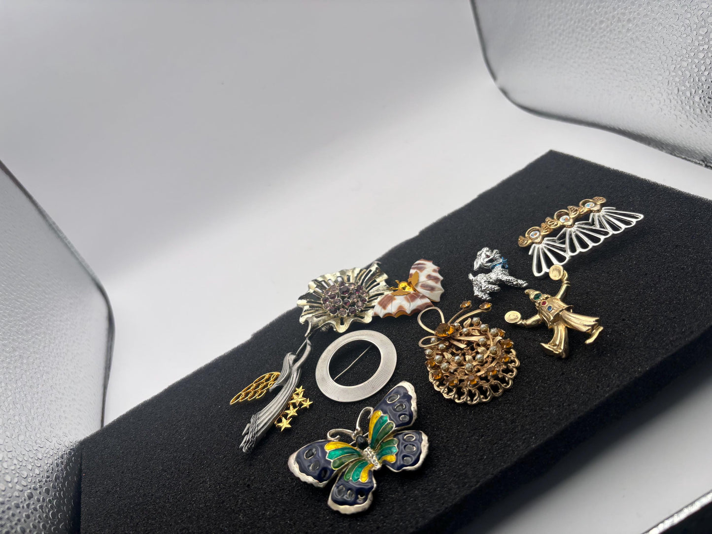 Vintage Pin Collection Variety Jewelry Lot Brooch Lover Antiques and Vintage