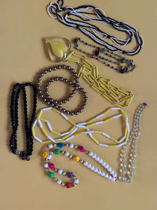 Vintage Necklaces Collection Variety Jewelry Lot Lover Antiques and Vintage