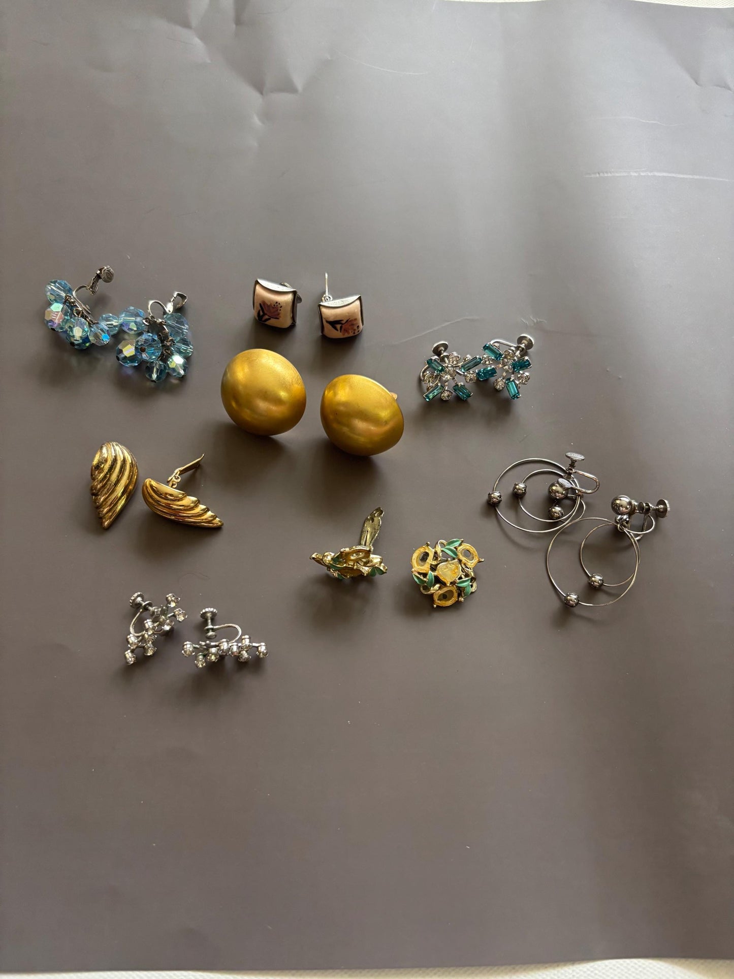 Vintage Earrings Collection Variety Jewelry Lot Lover Antiques and Vintage