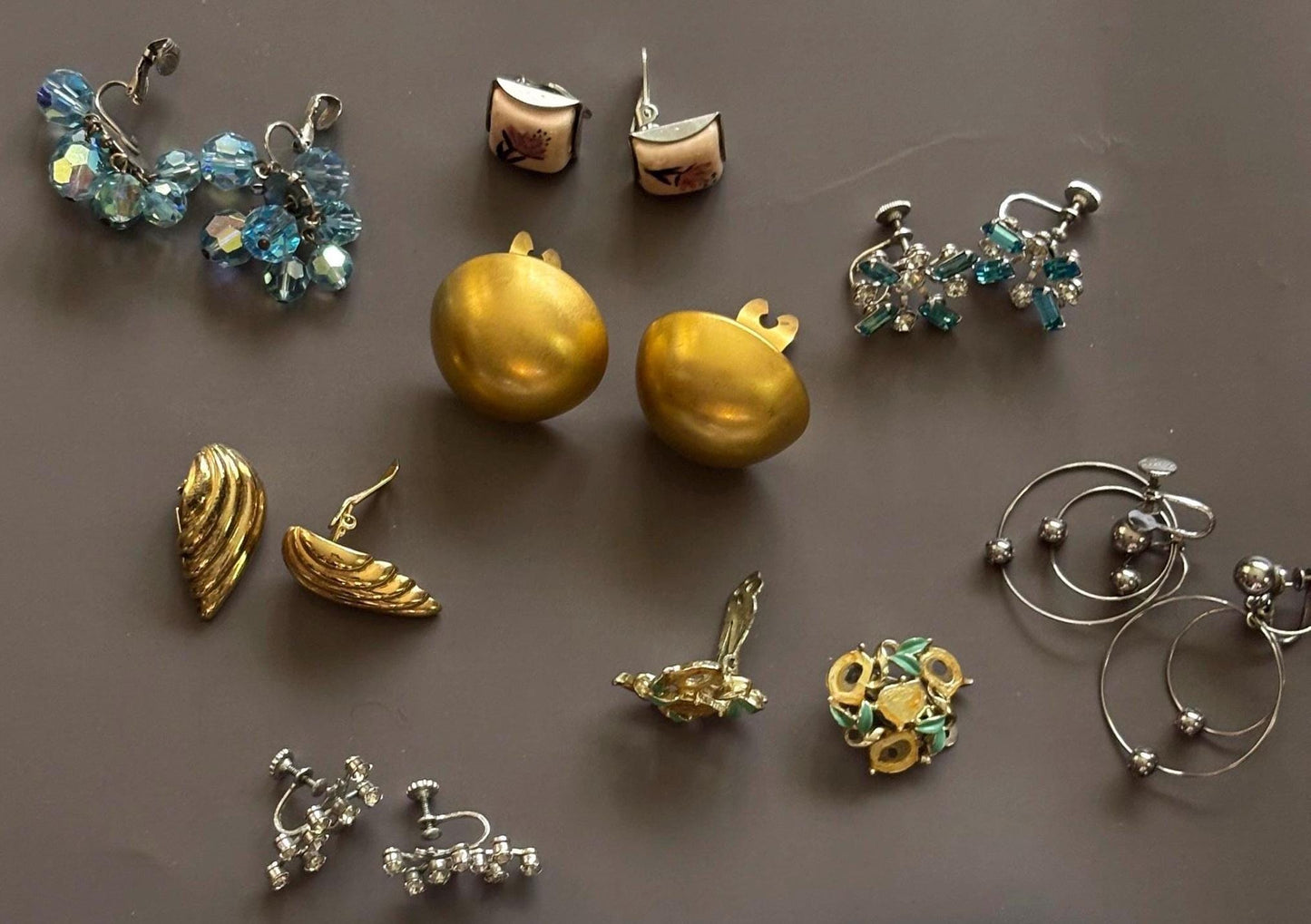 Vintage Earrings Collection Variety Jewelry Lot Lover Antiques and Vintage