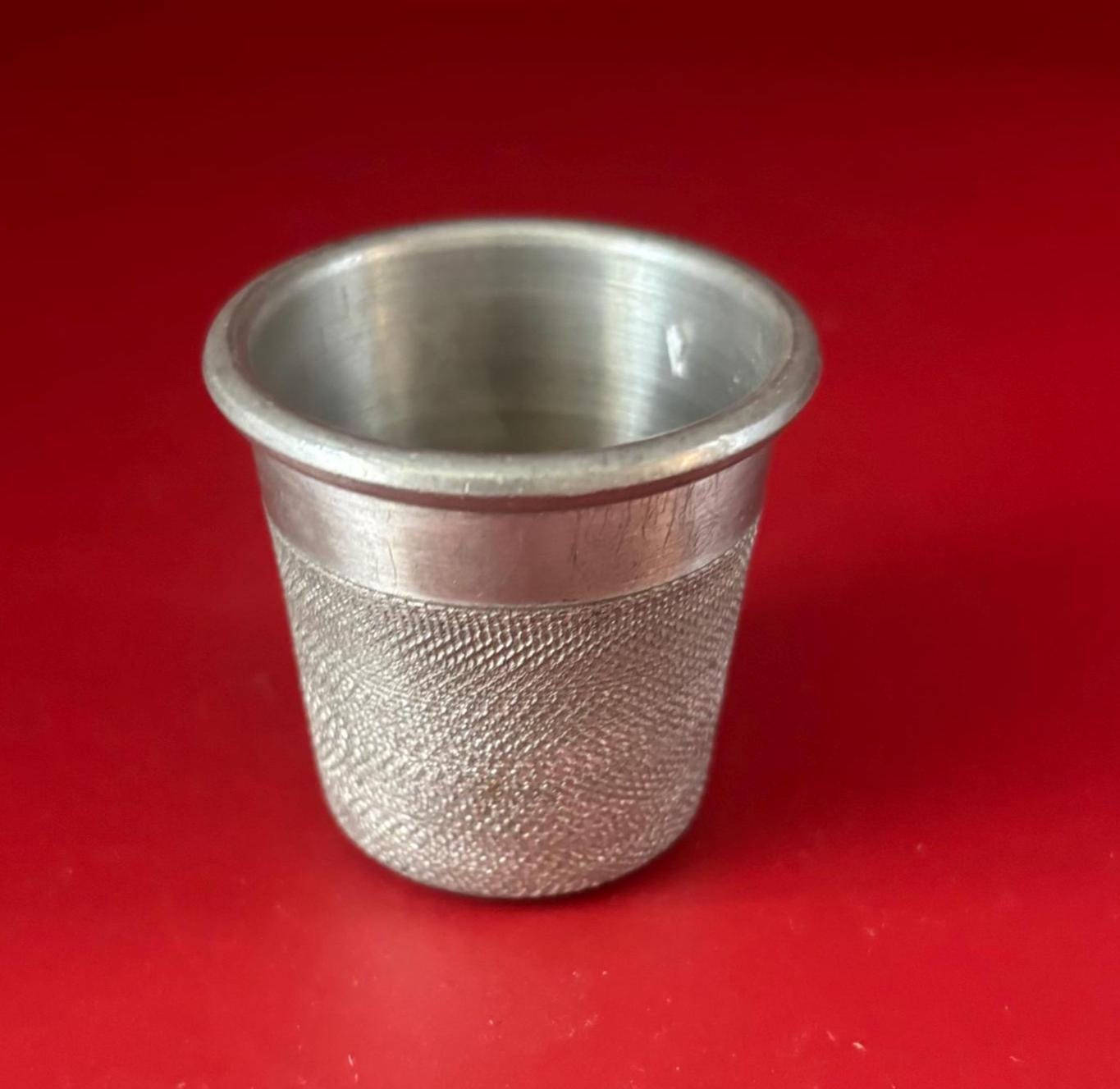 Vintage Pewter Shot Jigger Lover Antiques and Vintage