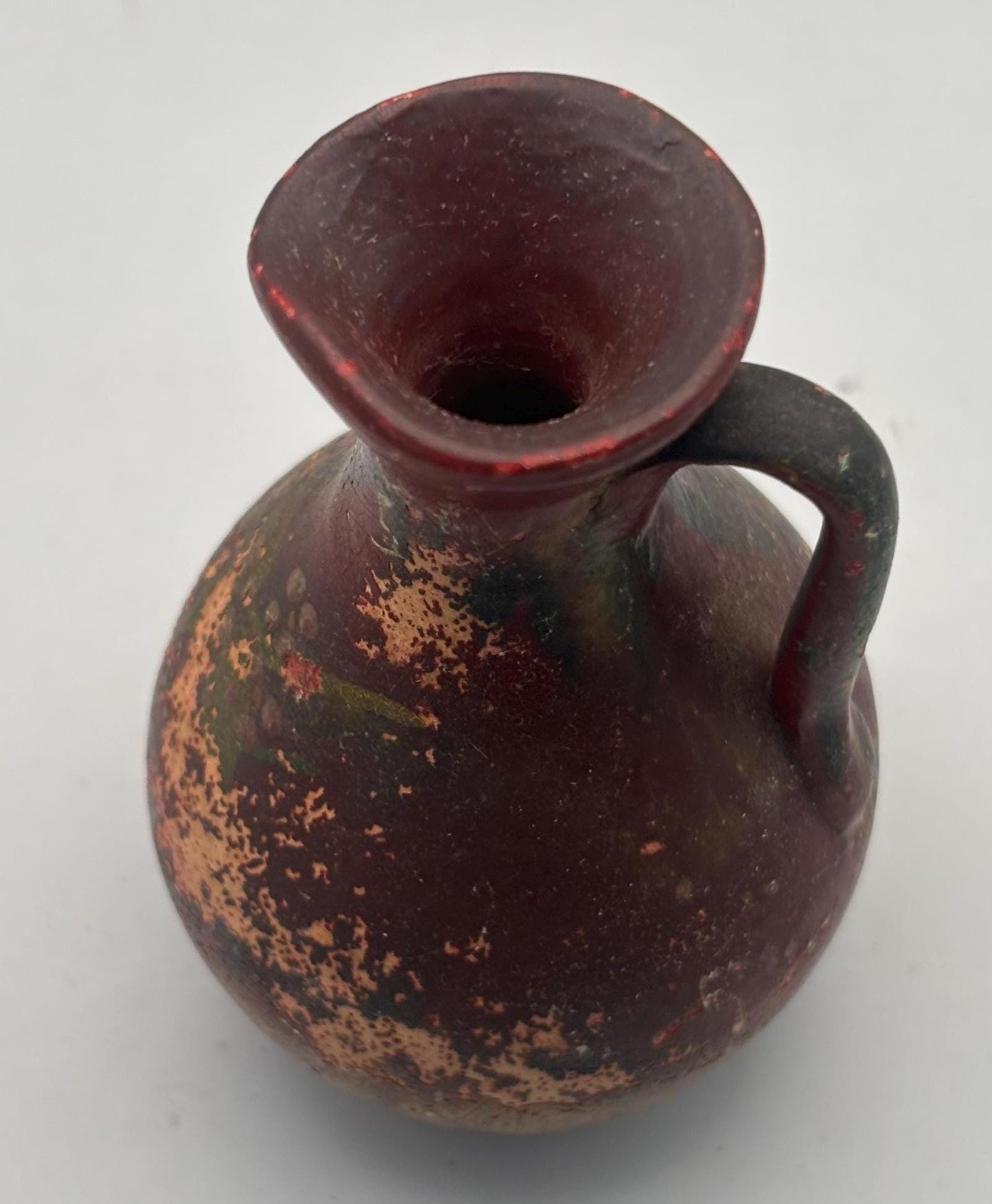 Antique Red Clay Pitcher with Handle Lover Antiques Vintage
