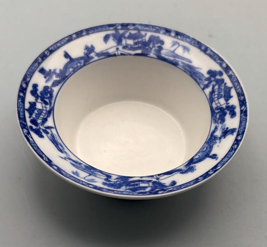Antique Canton Cobalt Blue on Porcelain Bowl Lover Antiques and Vintage