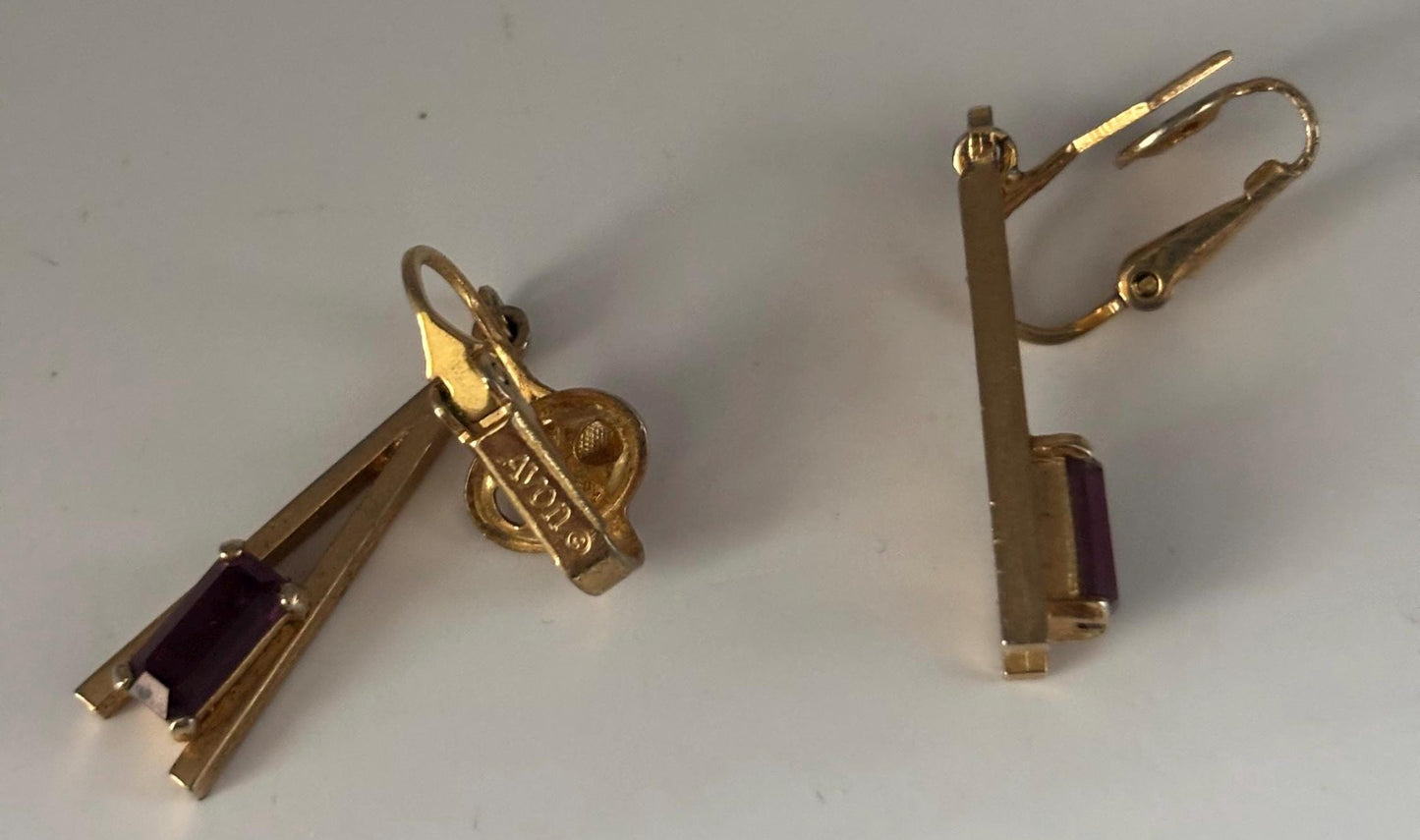 Vintage Mustard Silver Enamel Earrings Lover Antiques and Vintage