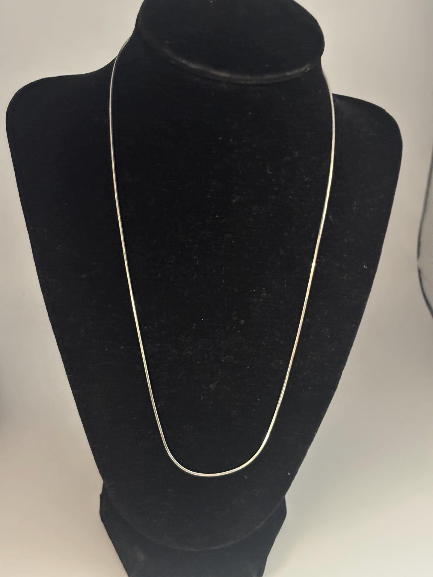 Vintage Sterling Silver Necklace Lover Antiques and Vintage