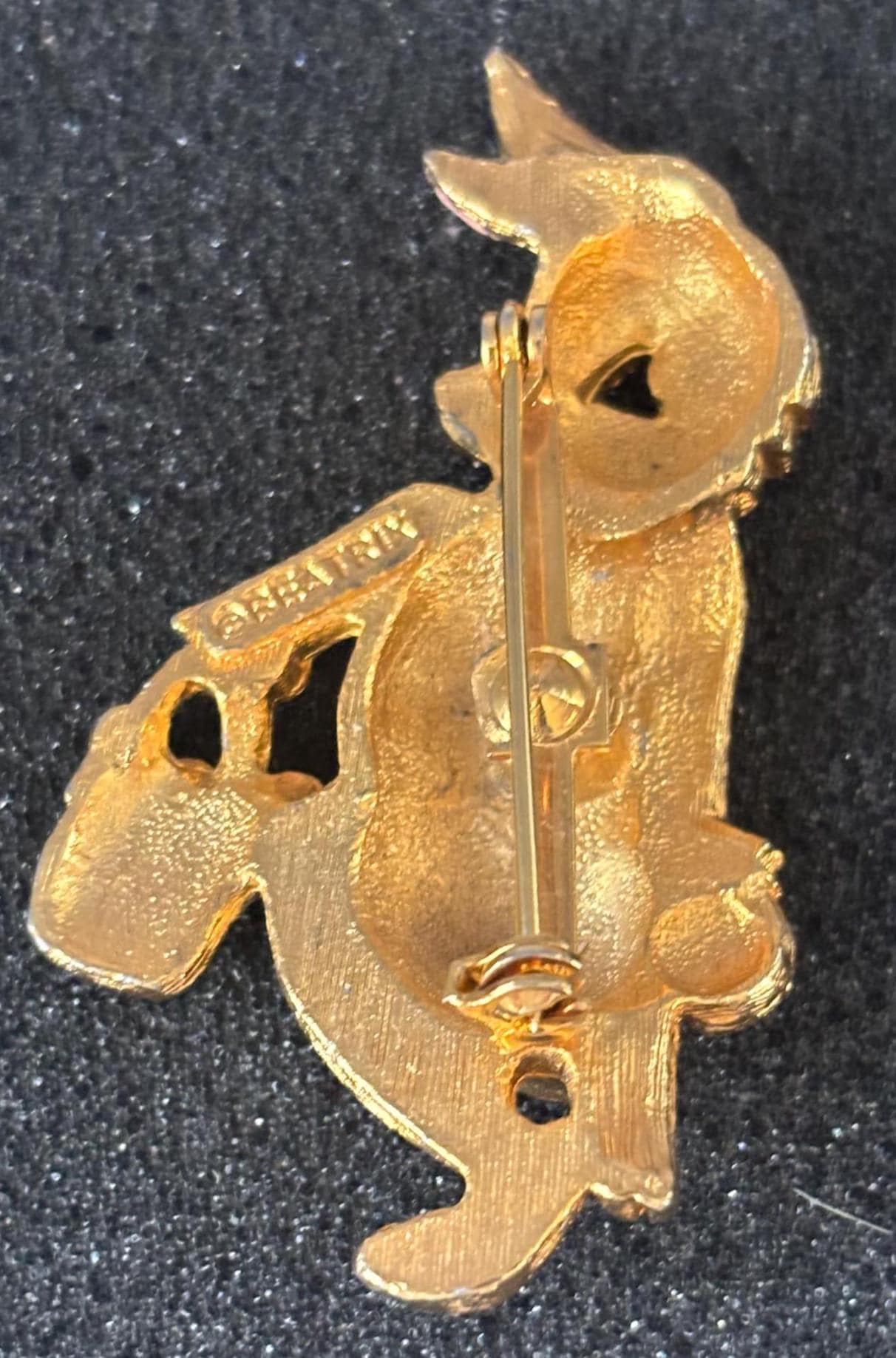 Vintage Beatrix Bunny Rabbit Pin Lover Antiques and Vintage
