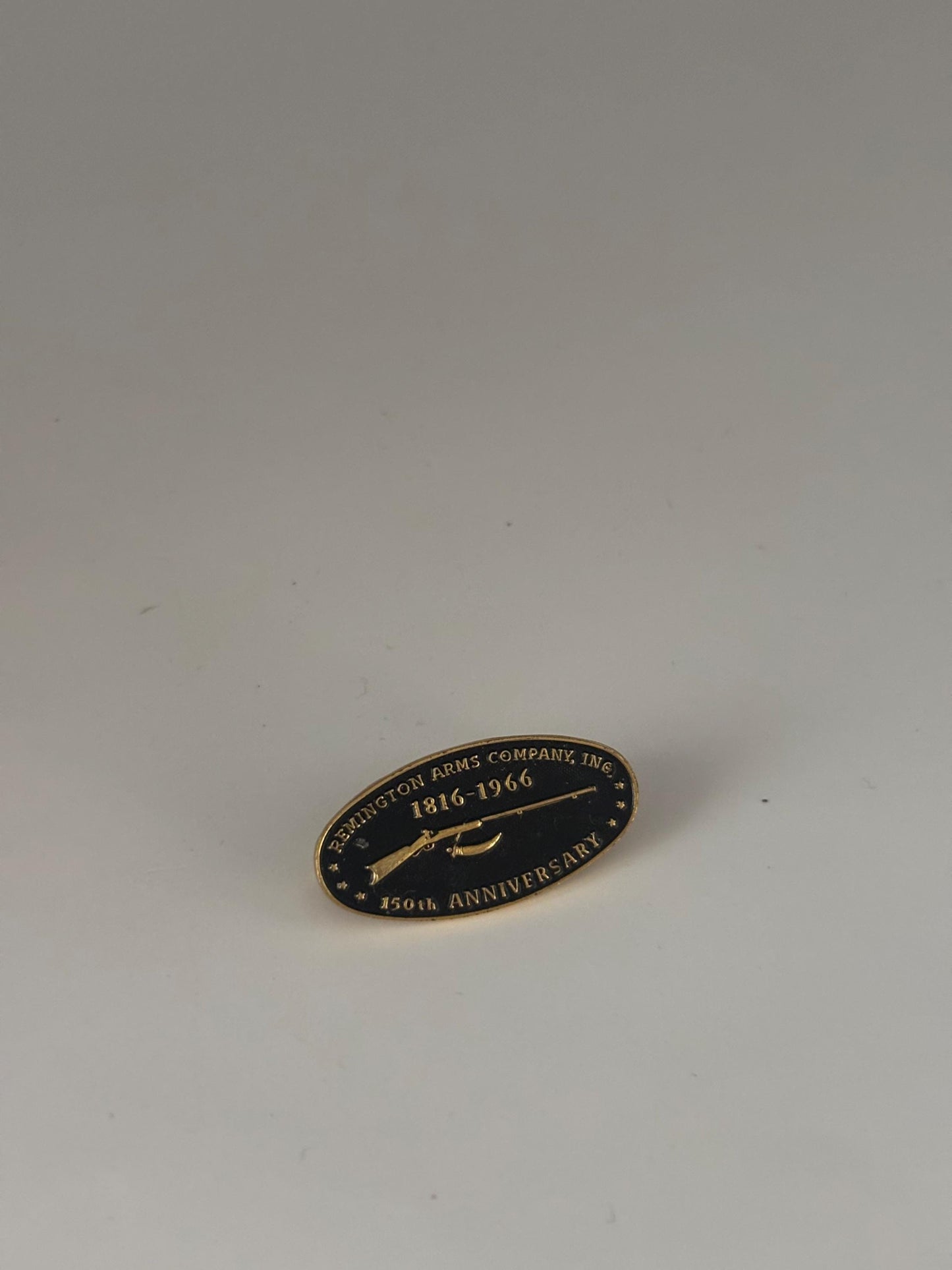 Vintage Remington Arms 150th Anniversary Pin Pin Brooch Lover Antiques and Vintage
