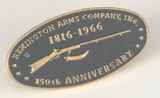Vintage Remington Arms 150th Anniversary Pin Pin Brooch Lover Antiques and Vintage