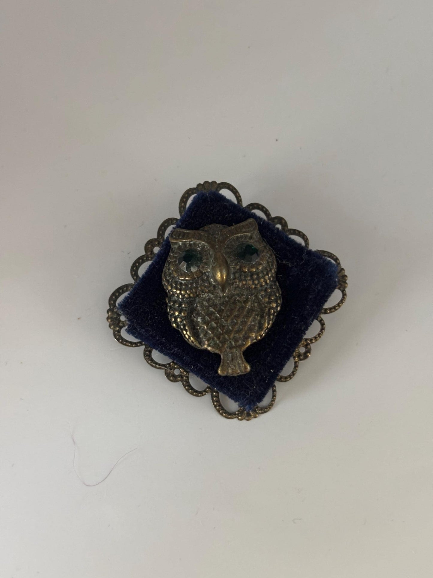 Vintage Owl Pin Brooch Lover Antiques and Vintage