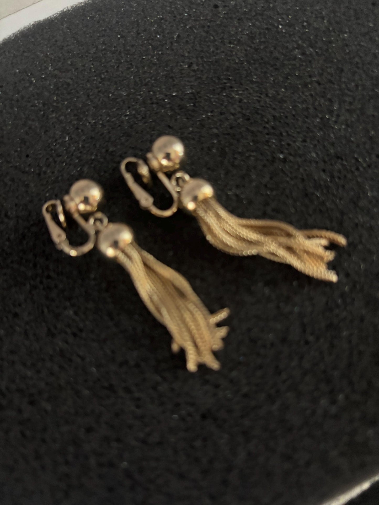 Vintage Shag Dangle Earrings Lover Antiques and Vintage