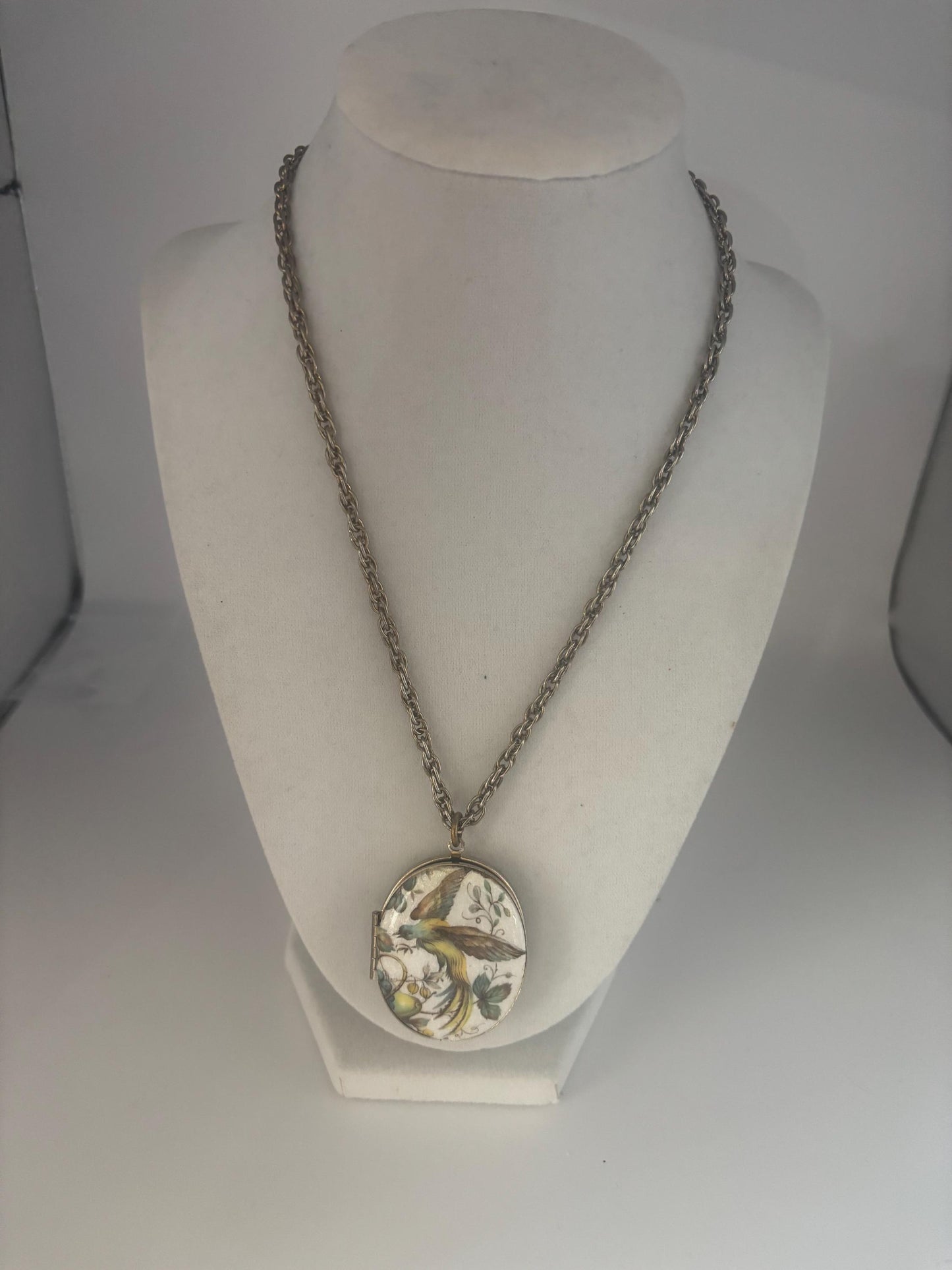 Vintage Blue & White Flower and Bead Necklace Necklace Unique Gifts Galore at Lover Antiques and Vintage