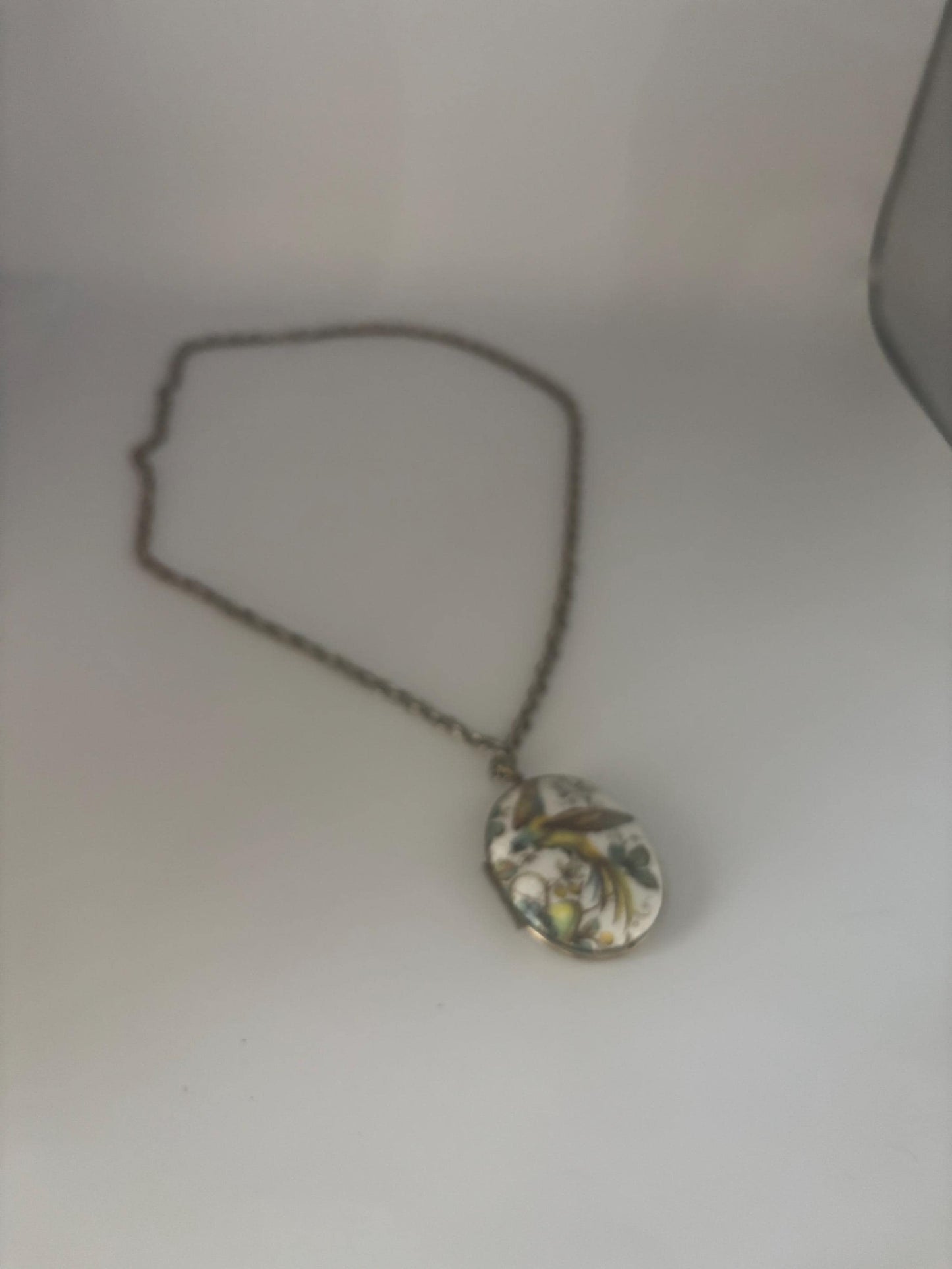 Vintage Blue & White Flower and Bead Necklace Necklace Unique Gifts Galore at Lover Antiques and Vintage