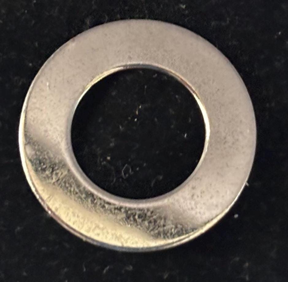 Vintage Sterling Silver Circle Pin Brooch Lover Antiques and Vintage