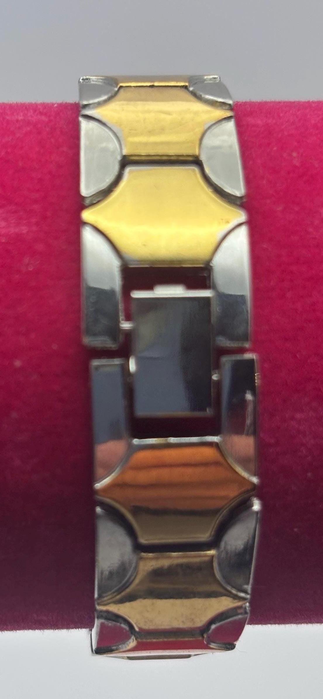 Vintage Gold Silver Watch Blair Ladies Crystal Watch Lover Antiques and Vintage