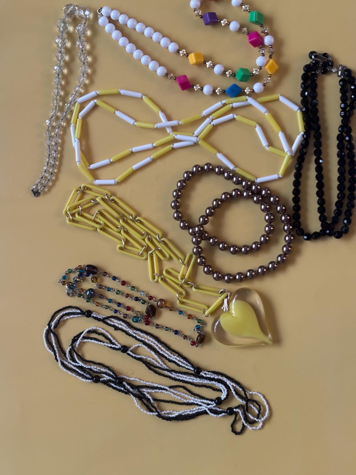 Vintage Necklaces Collection Variety Jewelry Lot Lover Antiques and Vintage