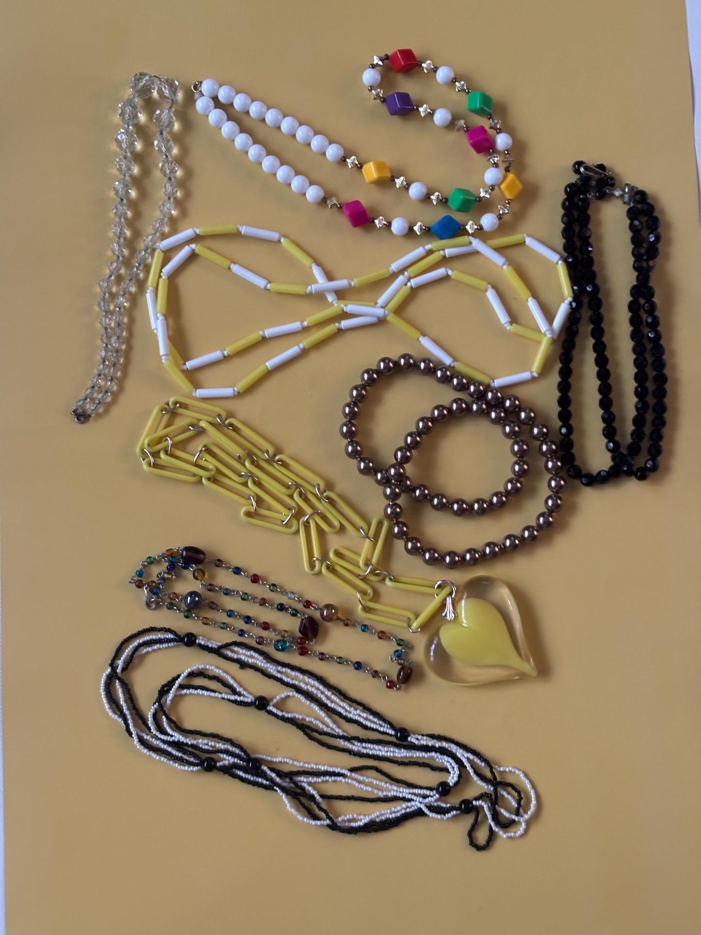 Vintage Necklaces Collection Variety Jewelry Lot Lover Antiques and Vintage