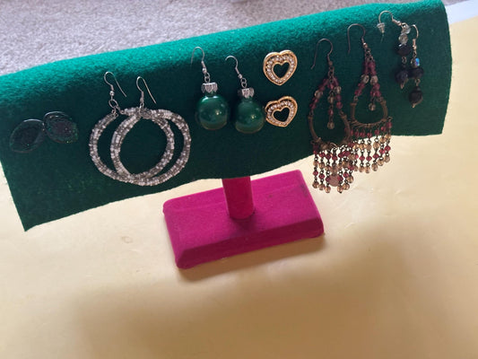 Vintage Earrings Collection Variety Jewelry Lot Lover Antiques and Vintage