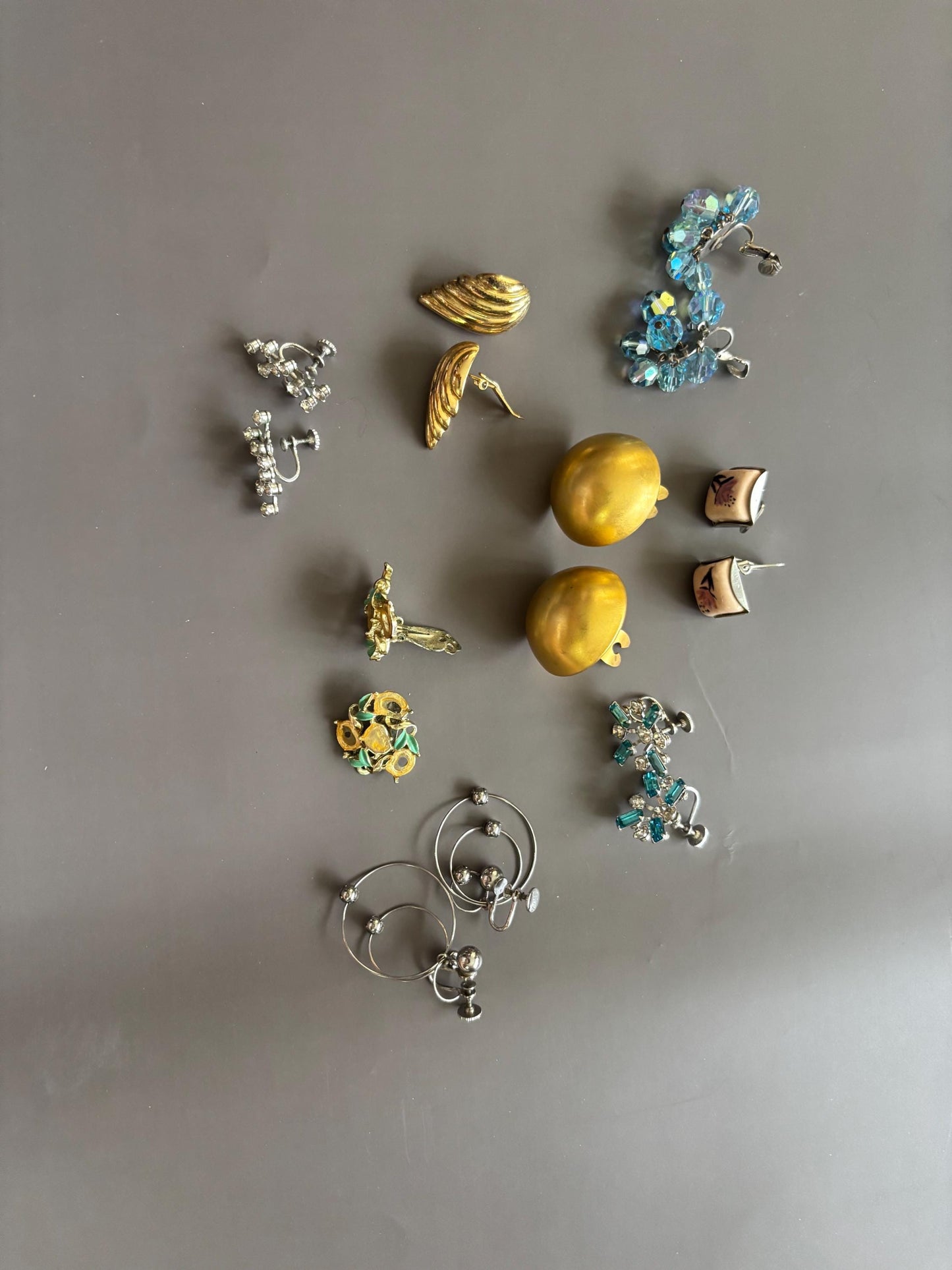 Vintage Earrings Collection Variety Jewelry Lot Lover Antiques and Vintage