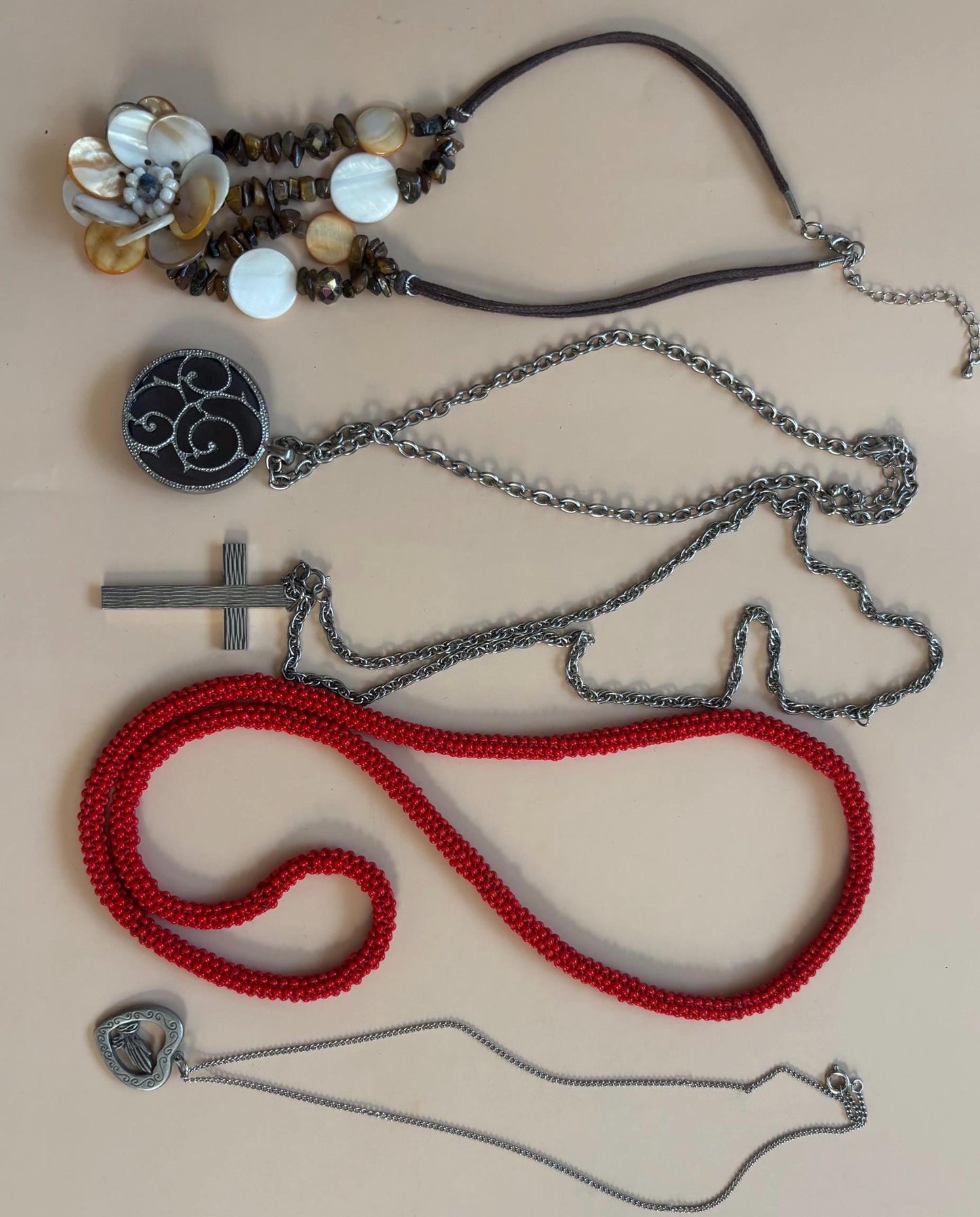Vintage Necklaces Collection Variety Jewelry Lot Lover Antiques and Vintage