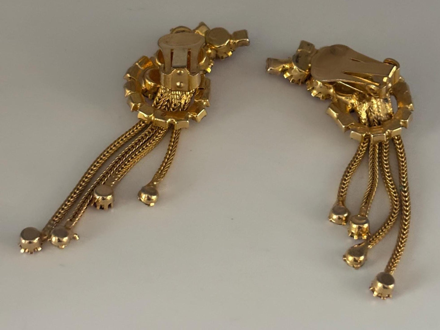 Vintage Mustard Silver Enamel Earrings Lover Antiques and Vintage