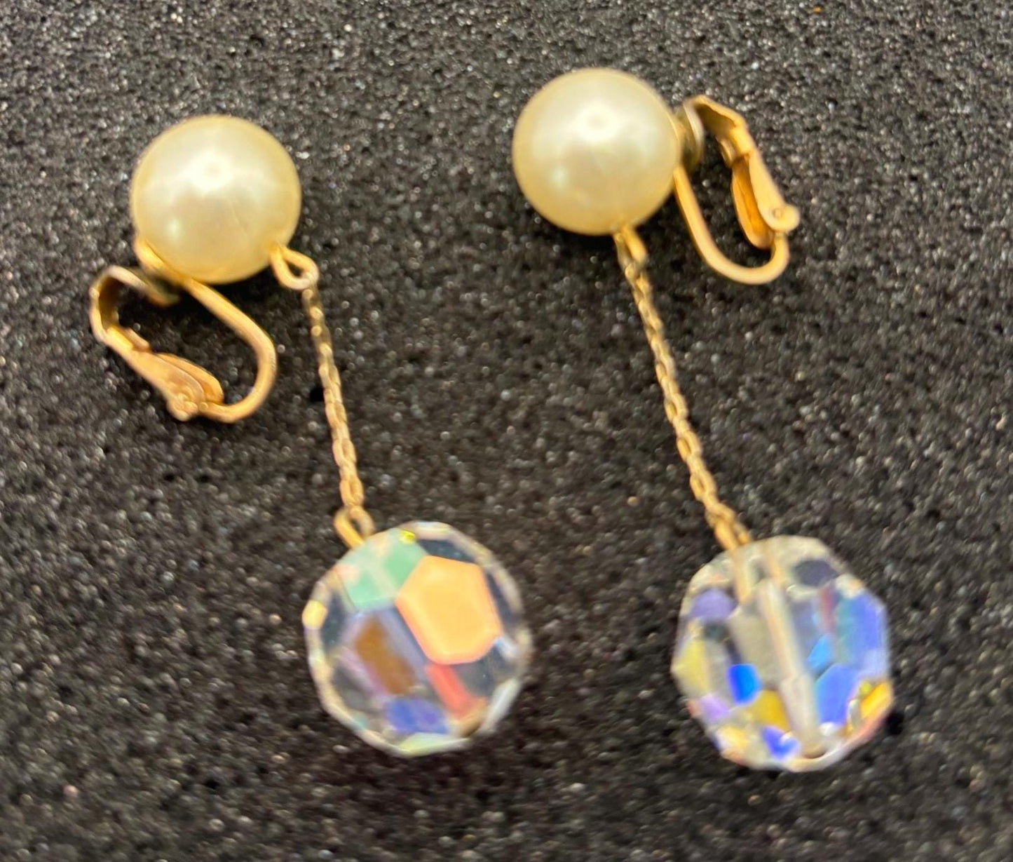 Vintage Mustard Silver Enamel Earrings Lover Antiques and Vintage
